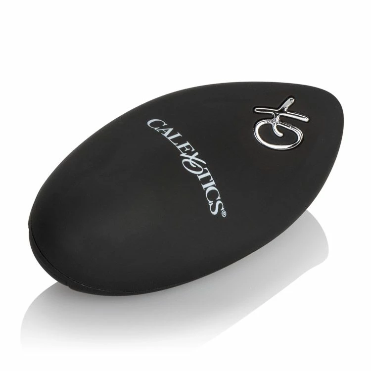 CalExotics Remote Rechargeable Curve Black - Wibrujące jajeczko na pilota