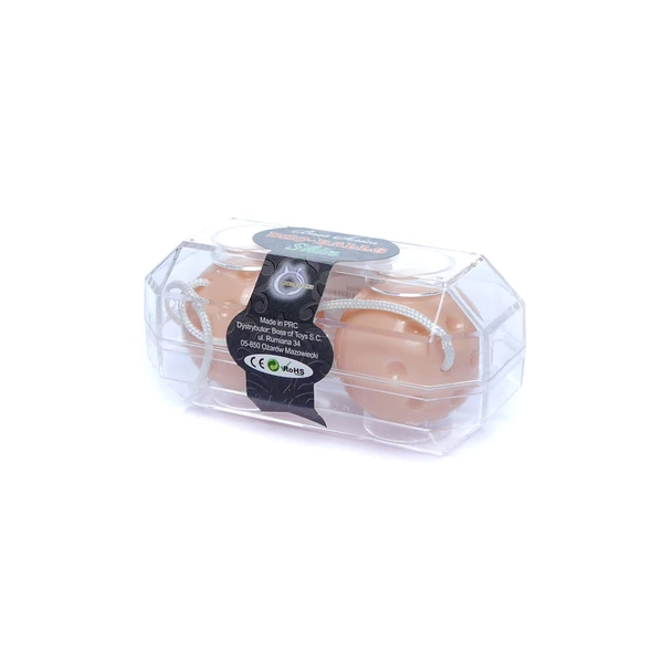 Boss Series Duo Balls Skin - Kulki gejszy, cieliste
