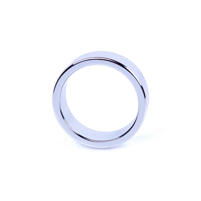 Boss Series Metal Cock Ring Medium - metalowy pierścień erekcyjny