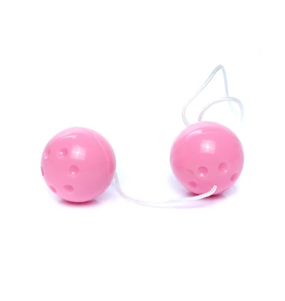 Boss Series Duo Balls Light Pink - Kulki gejszy, jasnoróżowe