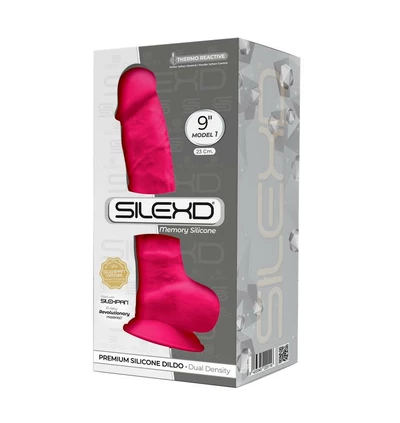 Cnex SD Model 1 - 9&#039; Pink thermo - Dildo klasyczne termoaktywne, różowe