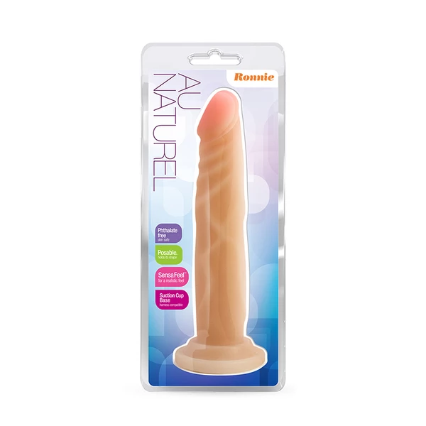 Blush Au Naturel 7.5Inch Ronnie Beige - dildo klasyczne