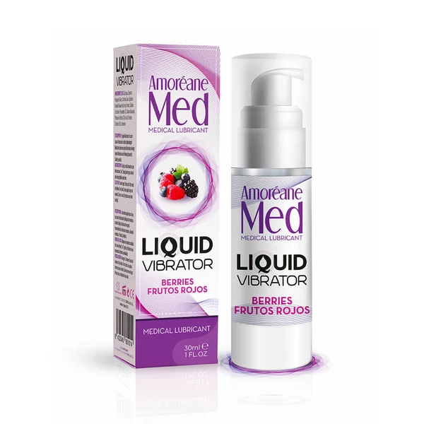 Cnex Liquid Vibrator Berries 30Ml  - Lubrykant jagodowy