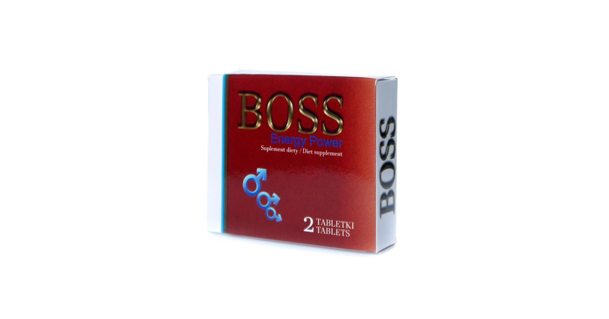 Boss Series Boss Energy Power Ginseng 2 Szt Kapsułki Na Erekcję ️