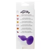 Boss Series Silicone Plug Purple Large - korek analny