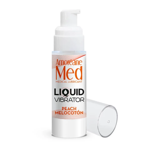 Cnex Liquid Vibrator Peach 30Ml - Lubrykant brzoskwiniowy