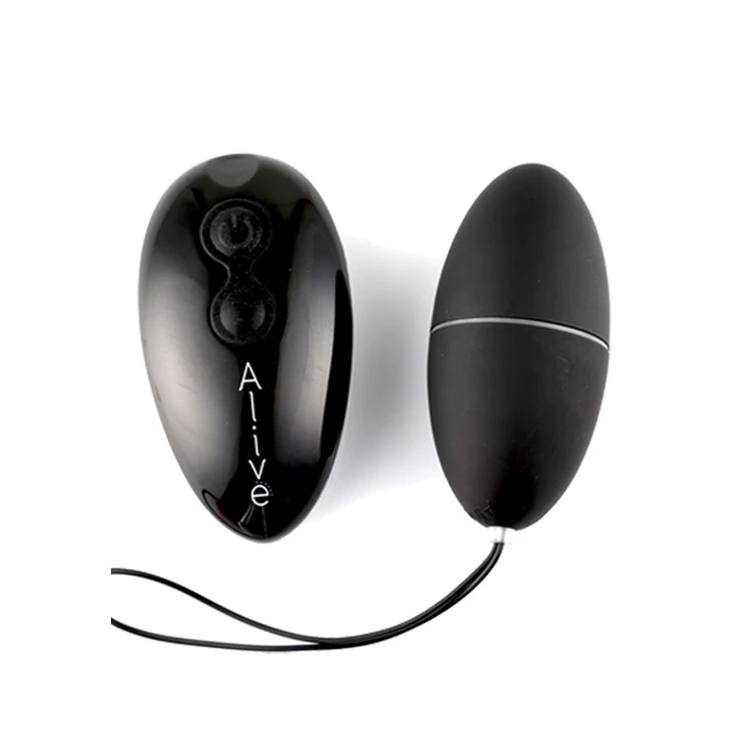 Cnex Egg Remote Control 10 Black - Wibrujące jajeczko sterowane pilotem, czarne
