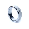 Boss Series Metal Cock Ring Medium - Metalowy pierścień erekcyjny