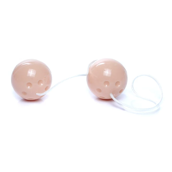 Boss Series Duo Balls Skin - Kulki gejszy, cieliste