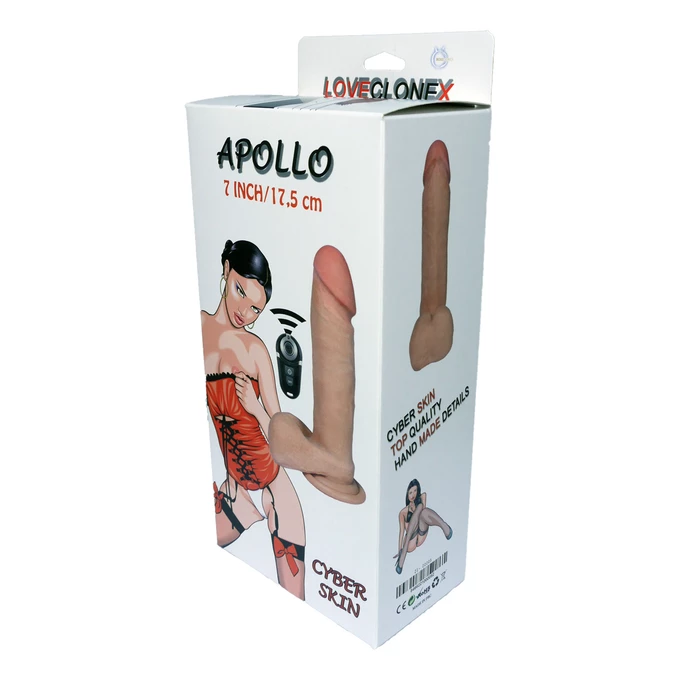 Boss Series Apollo Loveclonex 7' Rotation Usb - Dildo rotujące