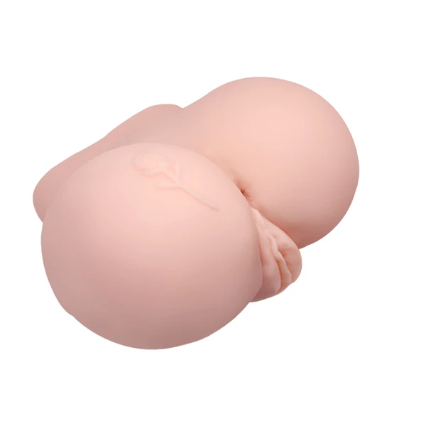 Crazy Bull - Vagina And Ass Rose 6 - Masturbator naturalistyczny wibrujący na pilota