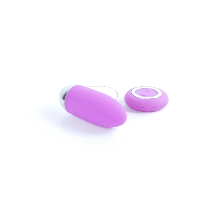Boss Series Egg 0.3 Purple - Wibrujące jajeczko na pilota, fioletowe