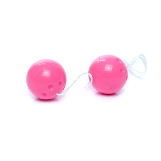 Boss Series Duo Balls Pink - Kulki gejszy, różowe