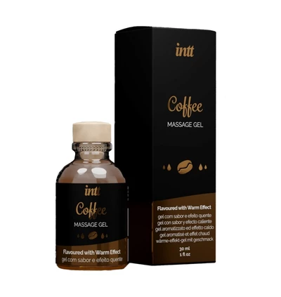 INTT Coffee Massage Gel - Żel do masażu o smaku kawy