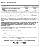 HOT V Activ Caps For Men 20Caps - Kapsułki na erekcję