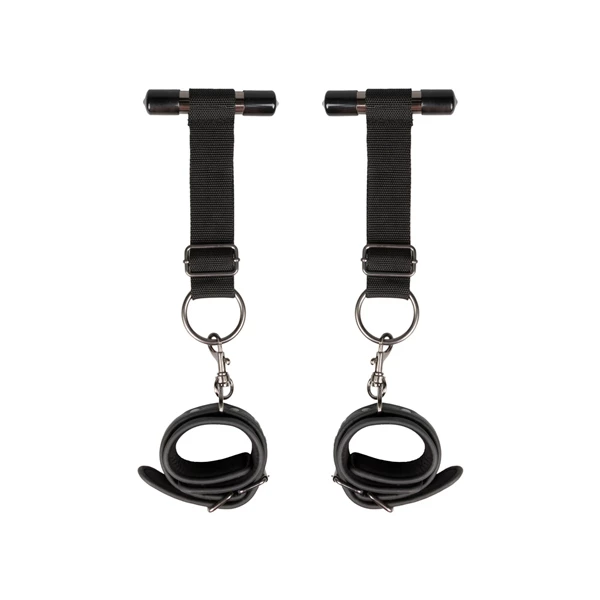 Easy Toys Over The Door Wrist Cuffs - Kajdanki z mocowaniem do drzwi