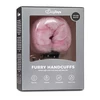 Easy Toys Furry Handcuffs Pink - Kajdanki z futerkiem, Różowe