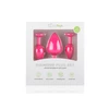 Easy Toys Diamond Plug Set Pink - Zestaw korków analnych, różowy