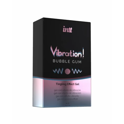 INTT Vibration Bubble Gum 15 Ml - Żel stymulujący dla par, guma do żucia