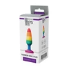 Dream Toys Colourful Love Rainbow Anal Plug Small - Korek analny