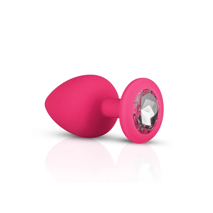 Easy Toys Diamond Plug Set Pink - Zestaw korków analnych, różowy