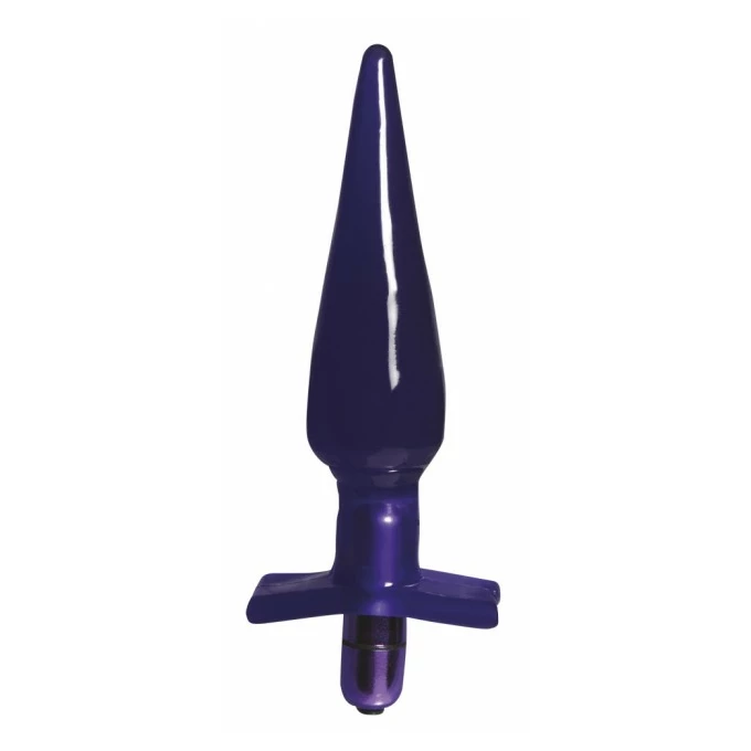 Kinx Power Trainer Butt Plug Purple - Wibrujący korek analny