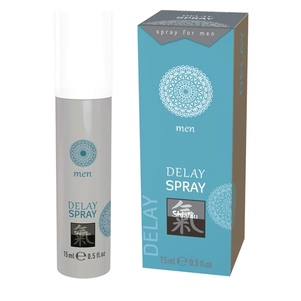 HOT Delay Spray Man Shiatsu 15Ml - Spray opóźniający wytrysk