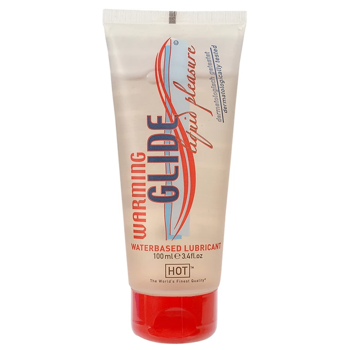 HOT Warming Glide Pleasure 100 Ml - Rozgrzewający lubrykant na bazie wody