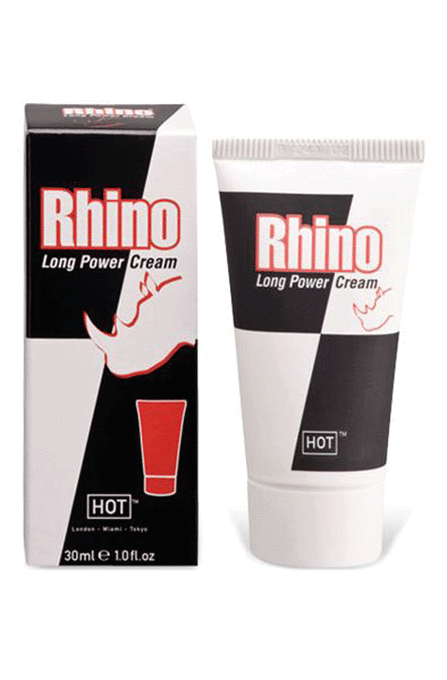 HOT Rhino Long Power Cream 30Ml - Krem opóźniający wytrysk