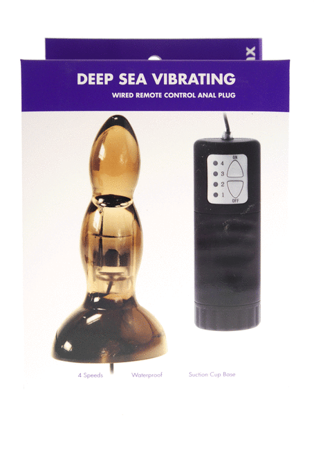 Kinx Deep Sea Vibrating Butt Plug Kinx - Wibrujący korek analny