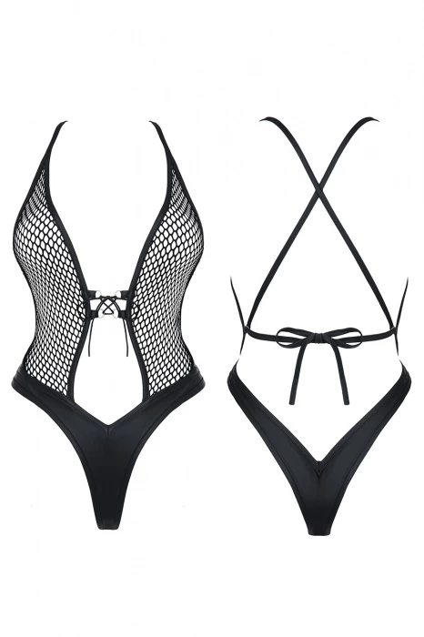 Demoniq Tetyda - Body, Czarny