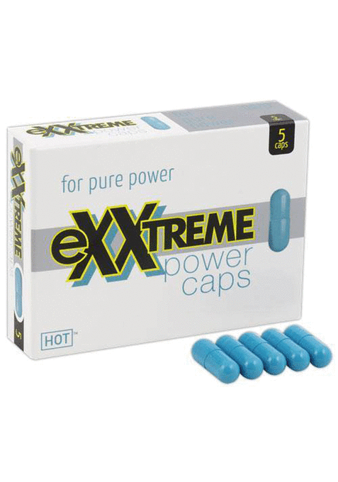 HOT Exxtreme Power Caps 5 szt - Kapsułki na potencje