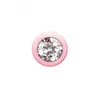Lola Games Anal Bead With Crystal Emotions Buddy Pink - Koraliki analne z kryształem, r ożowe