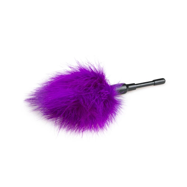 Easy Toys Small Tickler Purple - Piórko do łaskotania, fioletowe