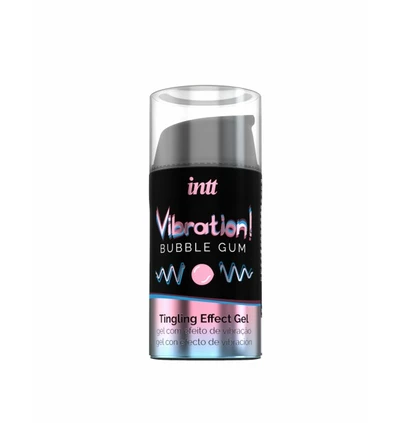 INTT Vibration Bubble Gum 15 Ml - Żel stymulujący dla par, guma do żucia
