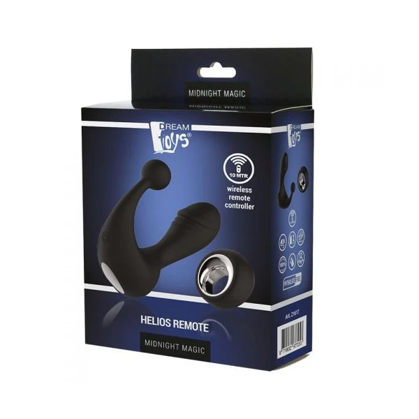 Dream Toys Midnight Magic Helios Remote - Wibrator króliczek do stymulacji analnej