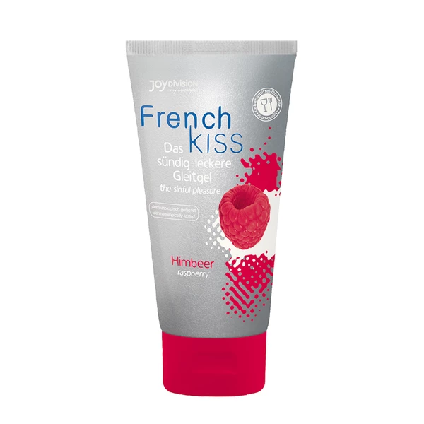 JoyDivision Frenchkiss'Raspberry' 75 Ml - Żel oralny na bazie wody, malinowy