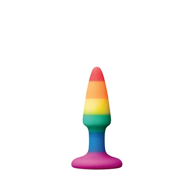 Dream Toys Colourful Love Rainbow Anal Plug Mini - Korek analny