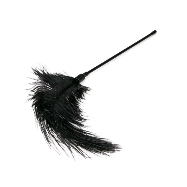 Easy Toys Black Feather Tickler - Piórko do łaskotania, czarne
