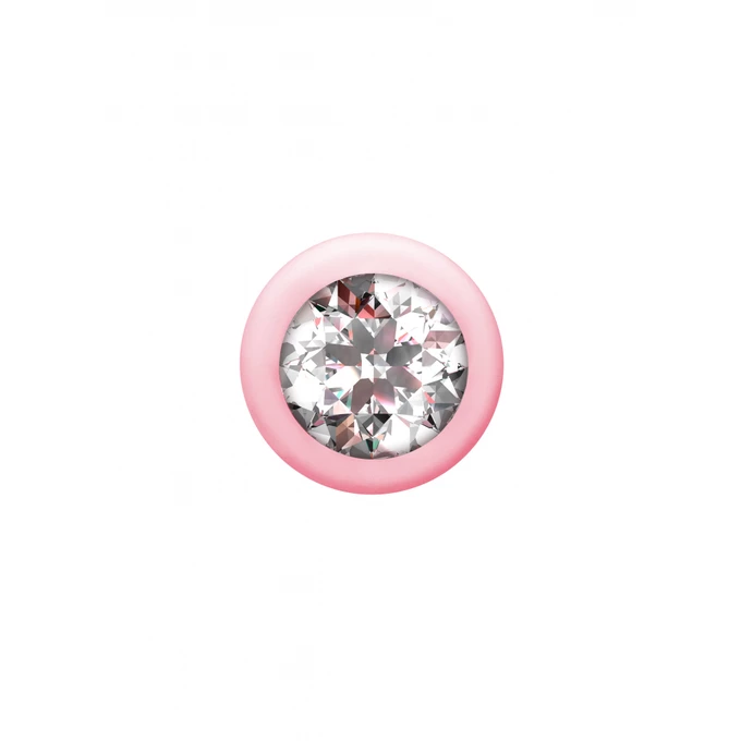 Lola Games Anal Bead With Crystal Emotions Buddy Pink - Koraliki analne z kryształem, r ożowe