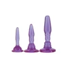 Doc Johnson Williams Anal Trainer Kit Purple - Zestaw korków analnych
