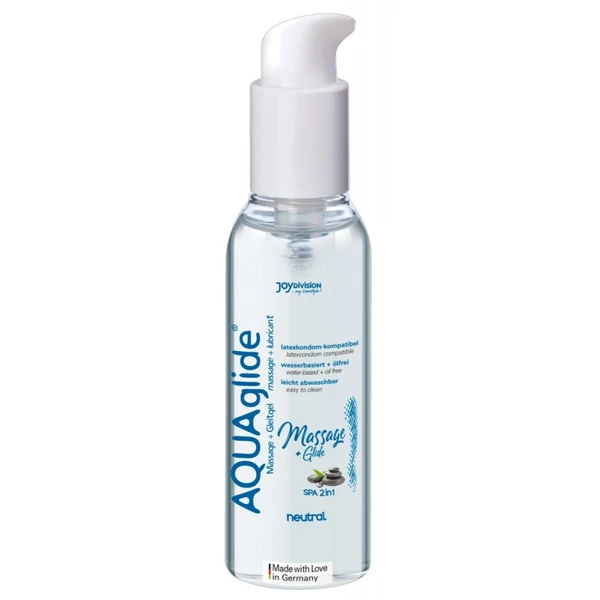 JoyDivision Aquaglide Massage Glide Neutral 200Ml - Żel intymny do masażu