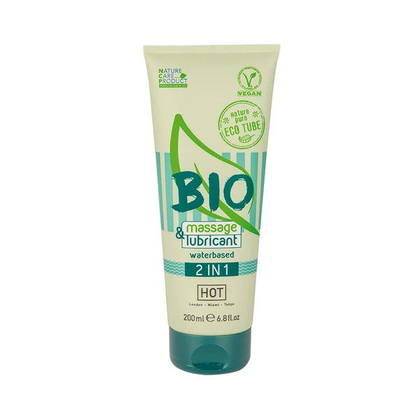 HOT Bio Massage &amp; Lubricant 2In1 200 Ml - Lubrykant, żel do masażu