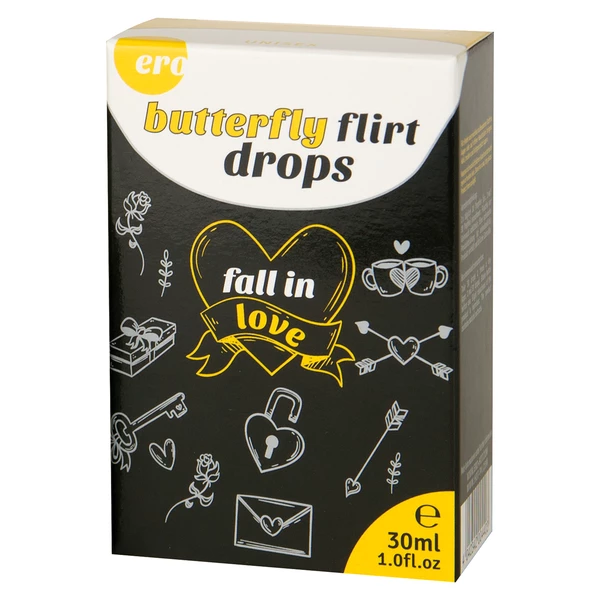 HOT Ero Butterfly Flirt Drops 30 Ml - Krople na libido