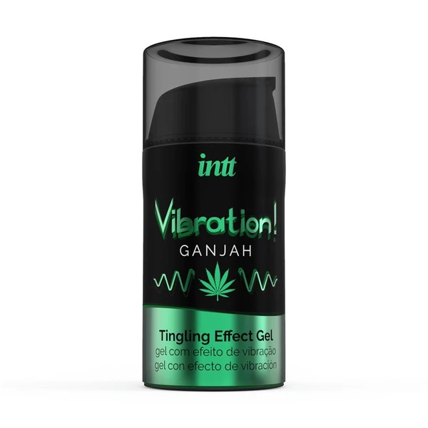 INTT Vibration Ganjah 15 Ml - Żel stymulujący dla par, konopny
