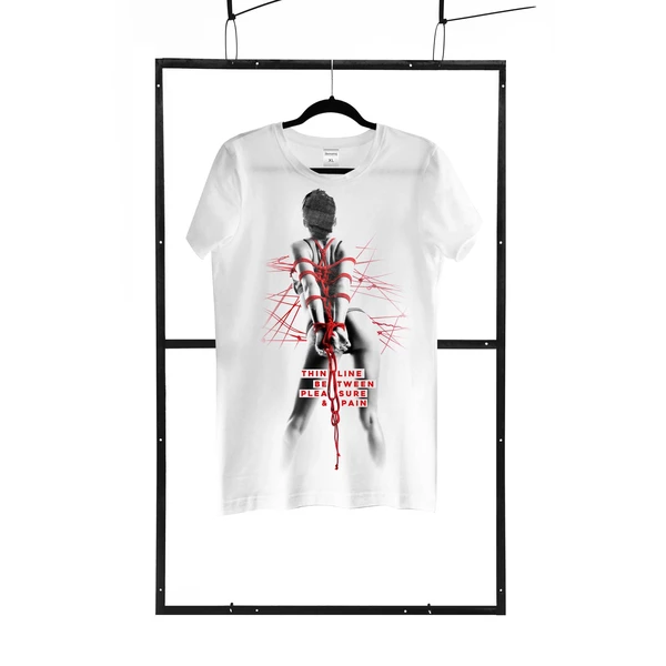 Demoniq TShirt Men 09 - Męski tshirt, Biały