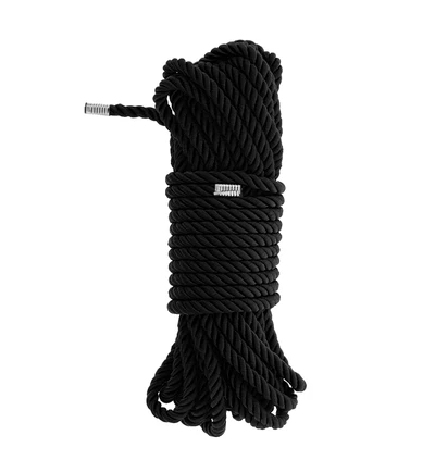 Dream Toys Blaze Deluxe Bondage Rope 10M Black - Lina do krępowania, czarna