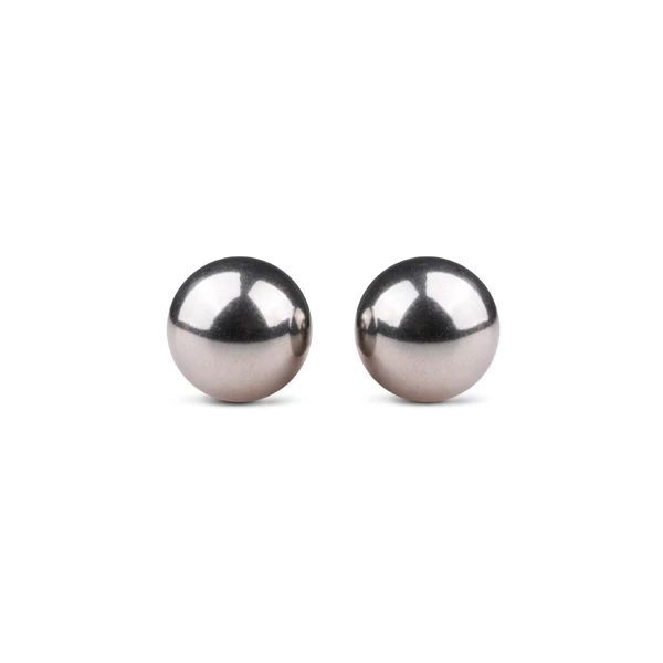 Easy Toys Silver Ben Wa Balls 19Mm - Kulki gejszy