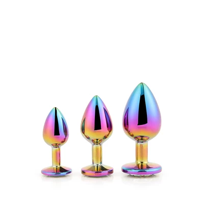 Dream Toys Gleaming Love Multicolour Plug Set - zestaw korków analnych