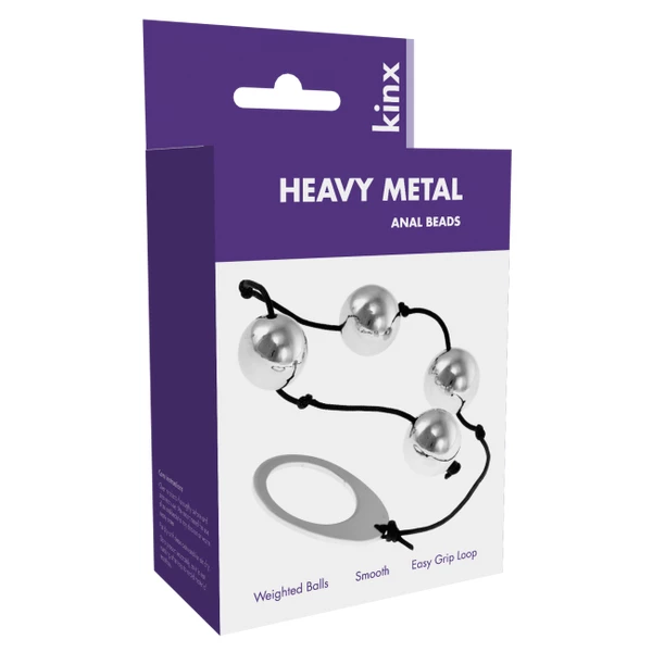 Kinx Heavy Metal Anal Beads Kinx - Koraliki analne